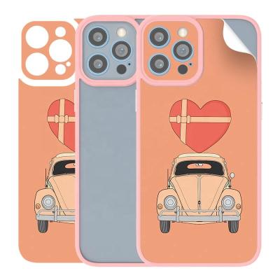 China AHEAD Shockproof Go For A Trick Series IP-Hone 11 Max Pro Cell Phone Case Antifall Ins Girls Fashion TPU PC 3D Embossed Cell Phone Cover for sale