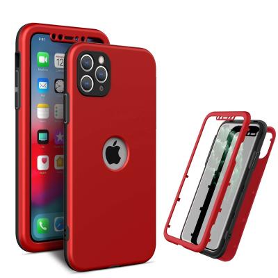 China 3 onward shockproof in green pink red blue shockproof bags and cases 2022 of 1 case cell phone anti fall cell phone new for pro max iphone13 for sale