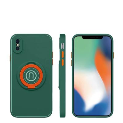 China HiFuture Magnetic Shockproof Phone Case A Ring Holder Street Fashion Shockproof TPU Phone Cover For iPhone X for sale