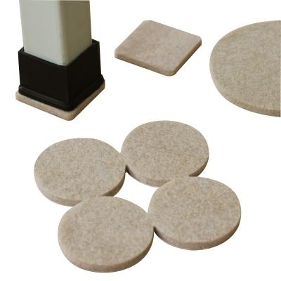 China Wholesale Self Adhesive Felt Pads Self Adhesive Felt Furniture Pads For Floor Protection for sale