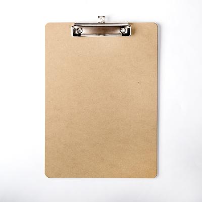 China 9x12.5 Size Letter A4 Staple Low Profile Eco-Friendly Hardboard Paperweight Office Standard Use Modern Standard Clipboards for sale