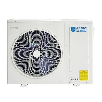 China Outdoor DC Inverter Air To Water Heat Pump Water Heater High Temperature Heating And Split Cooling System Units Heat Pump for sale