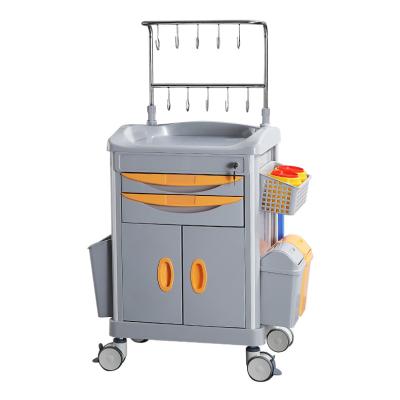 China Modern Hospital Equipment For Patient Trolley Medical Cart Hospital Equipment Furniture Nurse Accessories Trolley for sale