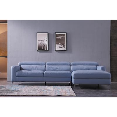 China Knock Down Dubai Style Living Room Modern Corner Sofa Leather Corner Sofa Bed With Storage for sale