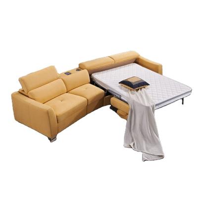 China New Design Reclining Functional Beds Sofa With Music And Electric Mattress And Recliner for sale