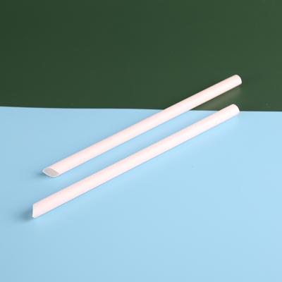 China Small MOQ 100% eco biodegradable disposable straws biodegradable drinking straw for milk tea for sale