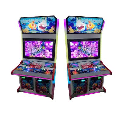 China Metal + Acrylic 32 Inch LCD Monitor 2 Players Fish Table Games Playing Machine For Sale for sale