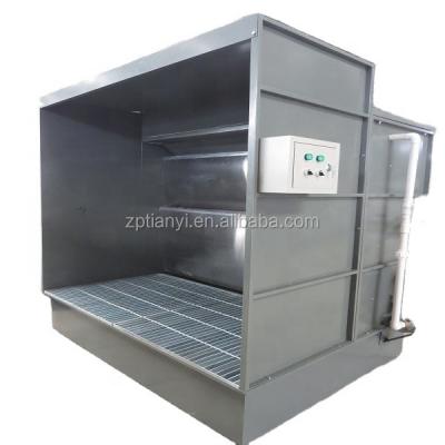 China Paint booth with water curtain 3000L*2200W*1600H mm for sale