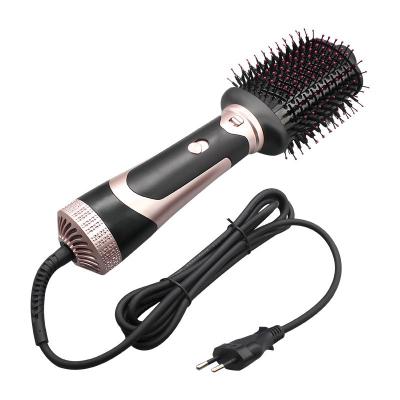 China Ionic Hair Comb Hot Air Brush Styler 4 In 1 Hairdryer Multifunctional Hair Dryer Brush All Types Hair for sale