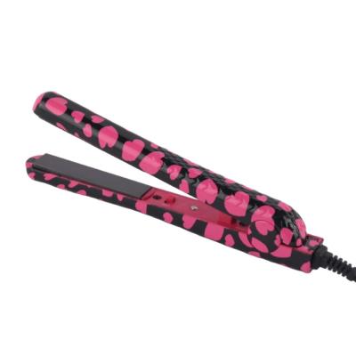 China Temperature display Home Use Ceramic Flat Iron PTC Heating Fast Hair Straightener Hair Styling Tool For Beauty for sale