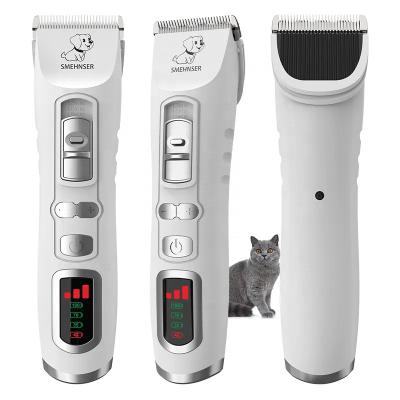 China Coredless Dog Grooming  Animal Hair Clippers Cordless Paw Clippers with 3 Turbo Speeds Fast Charging for sale