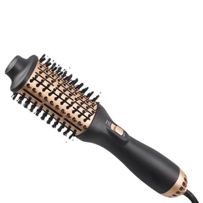 China Ionic Professional Hot Cold Hair Brush Dryer Comb 2023 Hot Air Brush Styler One Step Hair Dryer And Volumizer for sale