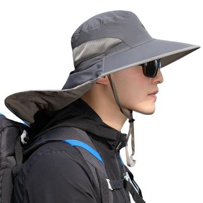 China High Quality Outdoor Displacement Dobby Summer Bucket Hats Sun Hat Mosquito Repellent Fishing Hat For Women Men for sale