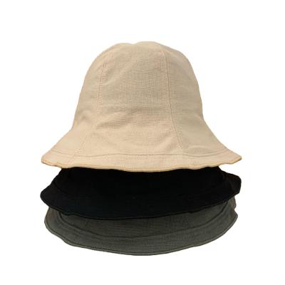 China Four Seasons sun street fashion simple hat men basin hats Korean style solid color leisure fisherman character artistic hat women for sale