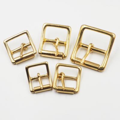 China For Bag 20mm/22mm/25mm/31mm Roll Solid Brass Belt Buckle for sale