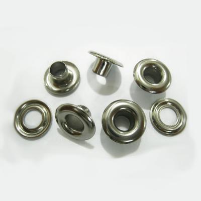 China Nickel Free Custom Rust Proof Many Sizes Grommets Stainless Steel Grommets For Garments for sale