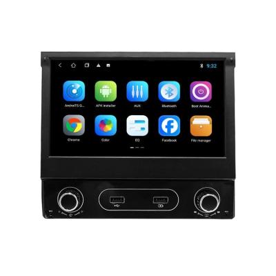 China 1 Din Car MP5 Player Retractable Car MP5 Player Retractable Mirror Link Autoradio Support FM Stereo 7 SD USB Stereo + Rear Camera for sale