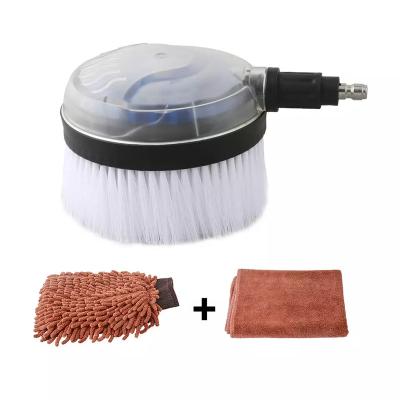 China Cleanig Car SPS 1/4 Inch Quick Connect High Pressure Washer Car Washer Exterior Rotary Cleaning Brushes for sale