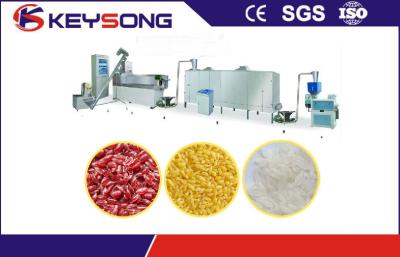 China Multi Layer Dryer Artificial Rice Making Machine 81.5kw Double Screw Extruder for sale