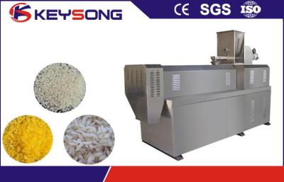 China Industrial Artificial Rice Processing Line , Twin Screw Extruder Rice Powder Machine for sale