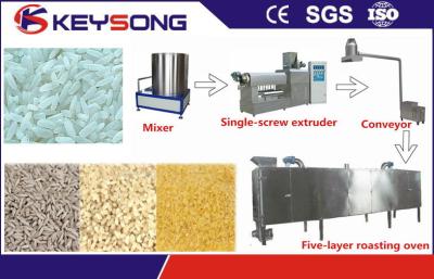 China Fully Automatic Artificial Rice Making Machine High Efficiency Low Energy Consumption for sale