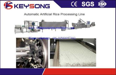 Chine 120 - 150kg par chaîne de fabrication de riz artificiel d'heure, machine artificielle automatique d'extrudeuse de riz, à vendre