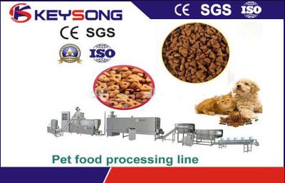 China 380V / 220V 80 quilowatts dos alimentos para animais de estimação que fazem a máquina/linha de produção consumo de energia do ponto baixo à venda