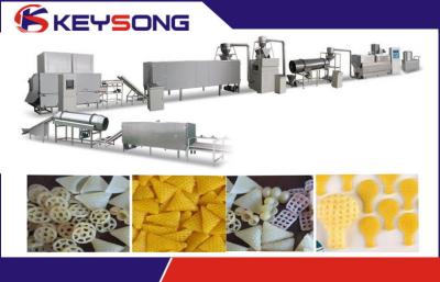 China Stainless steel 2d 3d pellet snack making machine pellet snack extruder for sale