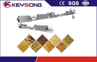 China Breakfast Cereal Multi Food Processor Machine , Corn Flakes Food Extruder Machine  for sale