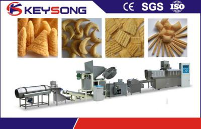 China Commercial Food Processing Equipment , Fried Bugles Snacks Manufacturing Machine for sale