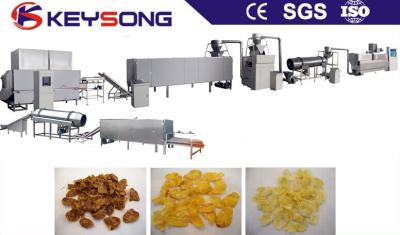 China Sweet Corn Processing Equipment , Breakfast Cereal Making Machine Low Energy Consumption for sale