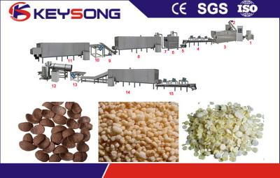 China Korn-luftstoßende Frühstückskost aus Getreide, die Maschinen-Nahrungsmittelgrad-Edelstahl 304 macht zu verkaufen