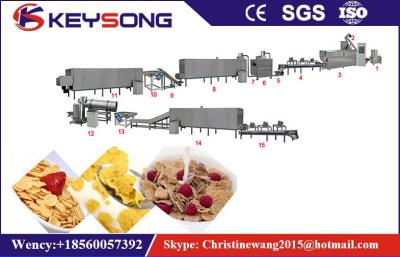 China Food Grade Breakfast Cereal Making Machine Food Extruder High Efficiency for sale