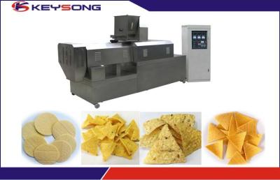 China Automatic Tortilla Making Machine , Puff Doritos Snack Food Production Line for sale