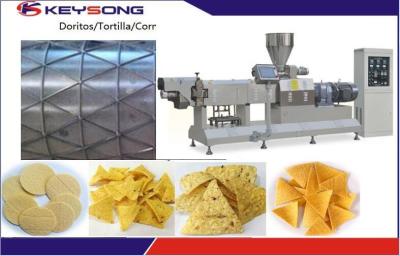 China Bugles Chips Doritos Making Machine / Commercial Food Processing Equipment for sale