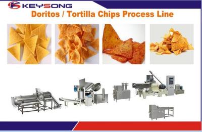 Chine Équipement industriel de traitement des denrées alimentaires des produits alimentaires, machine faite sur commande de frite de Nacho d'extrusion de souffle à vendre