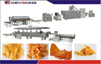 China Doritos totalmente automático que faz a máquina, máquina da microplaqueta de tortilha 1,5 anos de garantia à venda