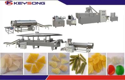 China Automatic 3D Snack Pellet Production Line Fryums , Pani Puri Machinery for sale