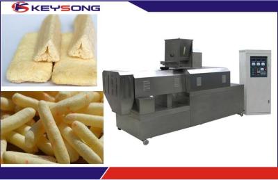 China Corn Extruder Machine / Food Extrusion Equipment Auto - Temperature Controlling System for sale