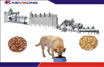 China Pelota da alimentação do cão do Iso que faz a máquina da extrusão da produção de alimentos para animais de estimação da máquina à venda