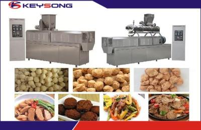 Chine Protéine végétarienne Chuncks du soja de viande faisant à machine à faible bruit complètement automatique à vendre