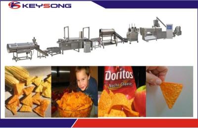 China Doritos production machine corn chips making plant food snacks machine for sale