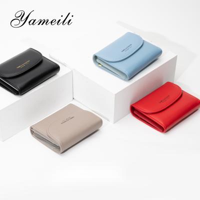 China Wholesale 2021 new fashion young girls wallet zero wallet PU PIDO stand card women card bag for sale