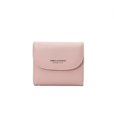 China Wholesale 2021 new fashion young girls wallet zero wallet PU PIDO stand card women card bag for sale