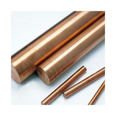 China Hot-selling Cylindrical Purple-Red Tin Bronze Rod Machining Materials C52100 for sale