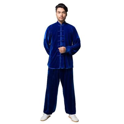 China 2019 breathable men and women the same paragraph taiji Taichi fabrics Shaolin uniform Chinese for sale