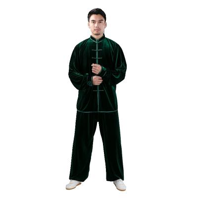 China 2019South Velvet Breathable Korean Training Clothes Wushu Chinese Tang Suit for sale