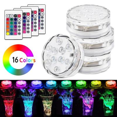 China Realistic Printing Novedad Wedding Decoration Led Bathtub Light Led Submersible Lights for sale