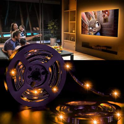 China HDTV 2 Meter RGB LED Strip 5050 USB 5V LED Strip TV Background Waterproof Light Backlight for sale