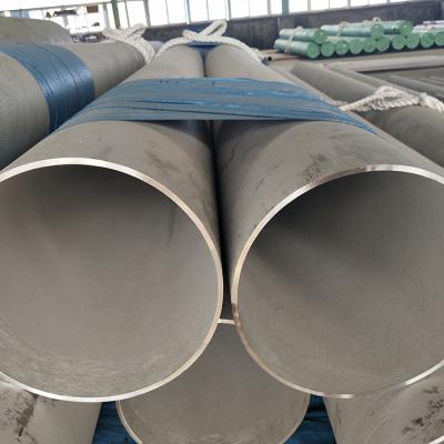 China ASTM A312 Stainless Steel Seamless Pipe Pickled Round Shape OEM for sale